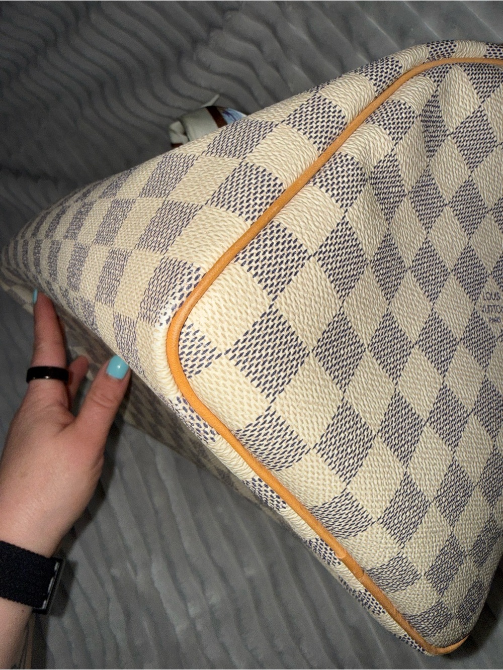 🎉SOLD🎉 Louis Vuitton Speedy 30 in Damier Azur - Picture 7 of 16